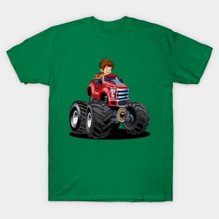 Cartoon monster truck T-Shirt